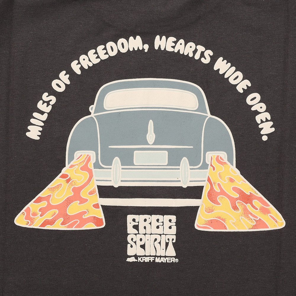 クリフメイヤー（KRIFF MAYER）（メンズ）FREE SPIRIT 半袖Tシャツ 2556305:17:CHARCOAL