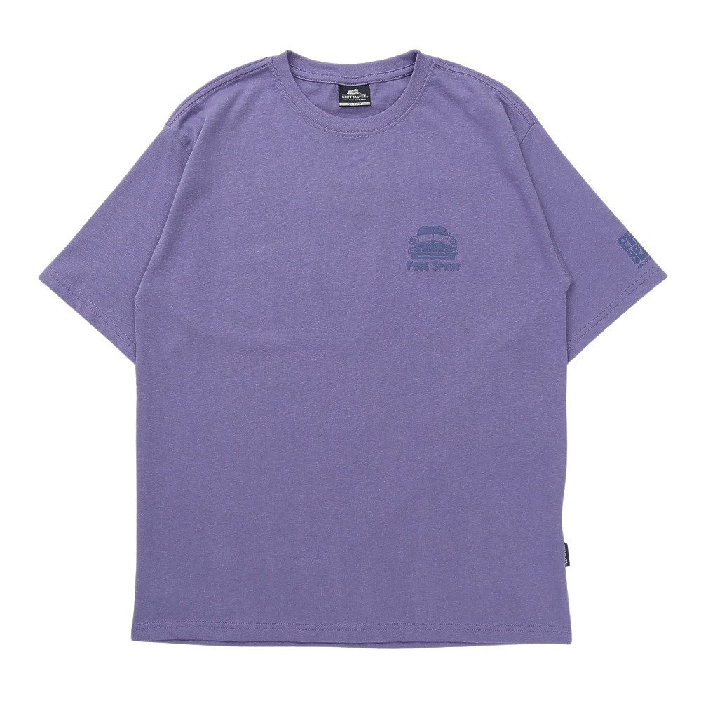 クリフメイヤー（KRIFF MAYER）（メンズ）FREE SPIRIT 半袖Tシャツ 2556305:89:PURPLE