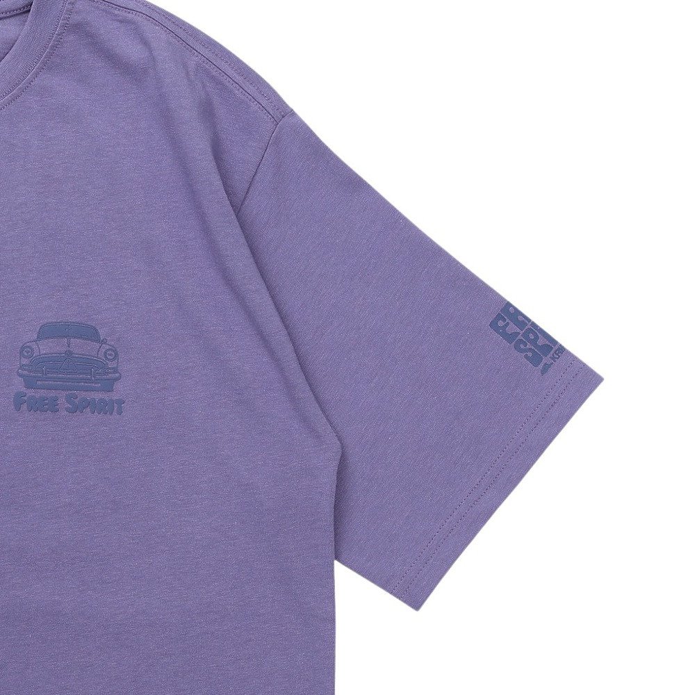 クリフメイヤー（KRIFF MAYER）（メンズ）FREE SPIRIT 半袖Tシャツ 2556305:89:PURPLE