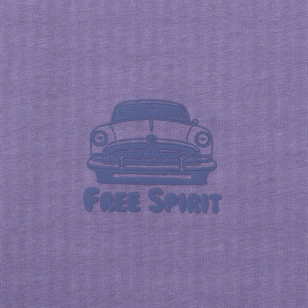 クリフメイヤー（KRIFF MAYER）（メンズ）FREE SPIRIT 半袖Tシャツ 2556305:89:PURPLE