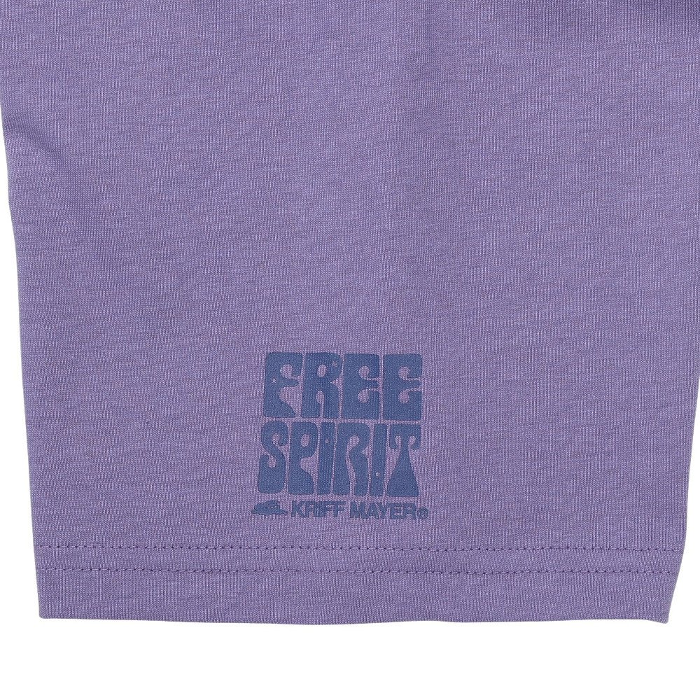クリフメイヤー（KRIFF MAYER）（メンズ）FREE SPIRIT 半袖Tシャツ 2556305:89:PURPLE
