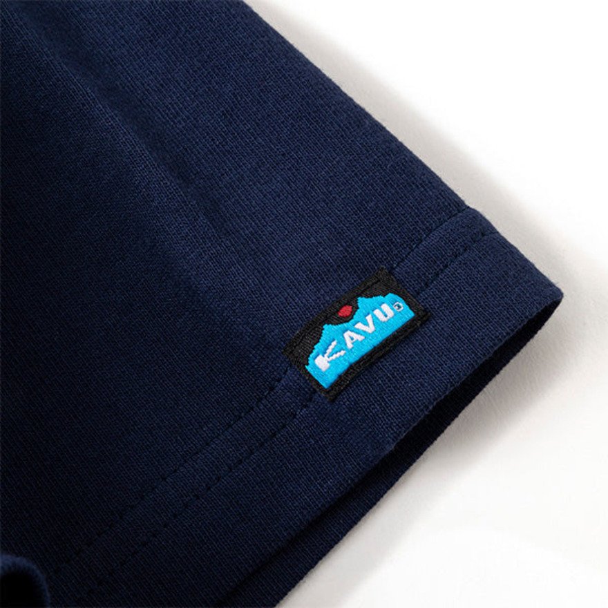 KAVU（KAVU）（メンズ）半袖 Tシャツ サークルロゴ 19821827 NVY