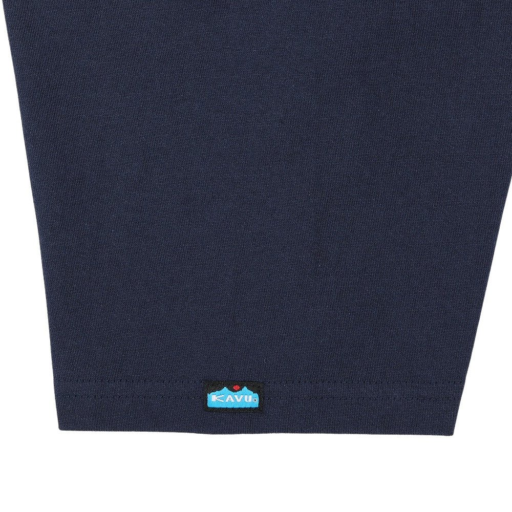 KAVU（KAVU）（メンズ）ワンポイント アップル Tシャツ 19822425NVY
