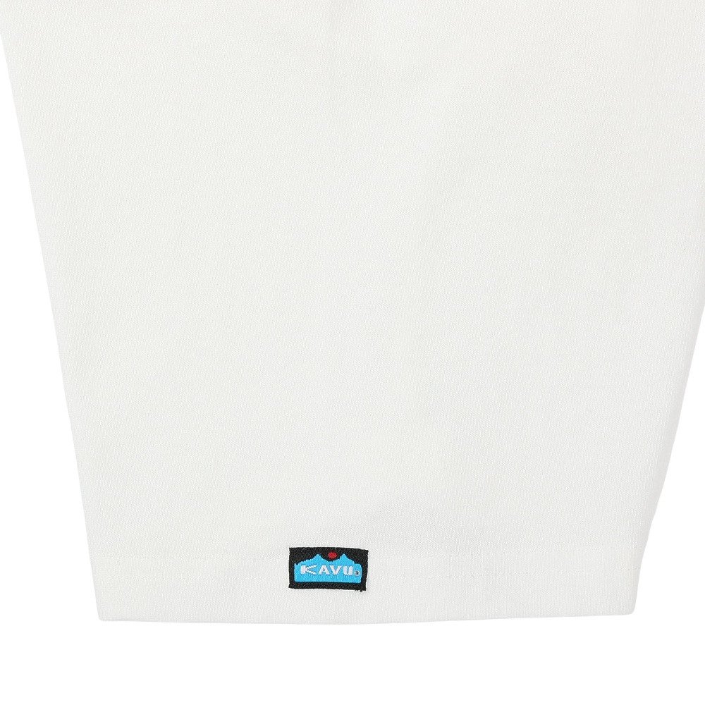 KAVU（KAVU）（メンズ）ワンポイント アップル Tシャツ 19822425WHT