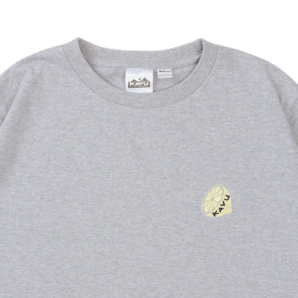 KAVU（KAVU）（メンズ）ワンポイント レモン Tシャツ 19822426GRY