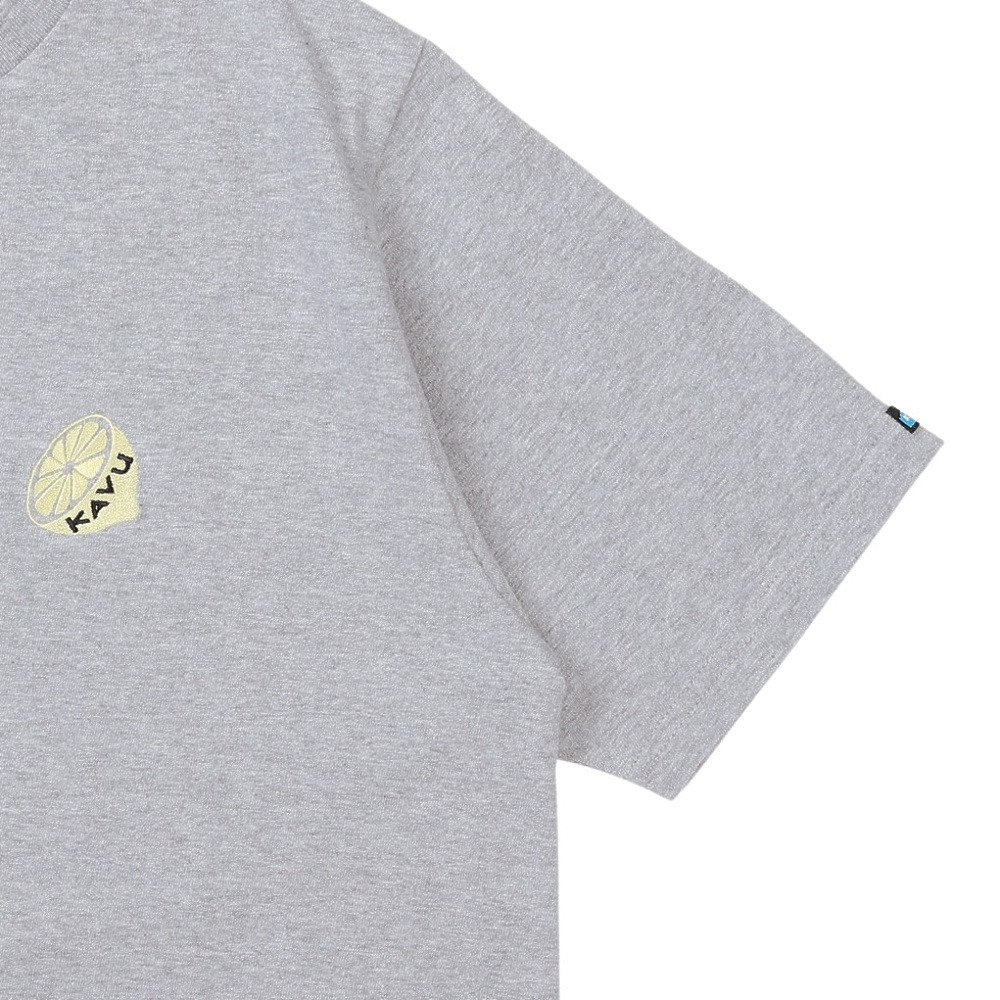 KAVU（KAVU）（メンズ）ワンポイント レモン Tシャツ 19822426GRY