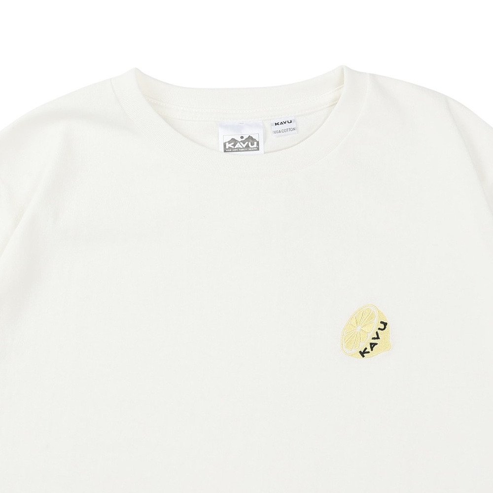 KAVU（KAVU）（メンズ）ワンポイント レモン Tシャツ 19822426WHT