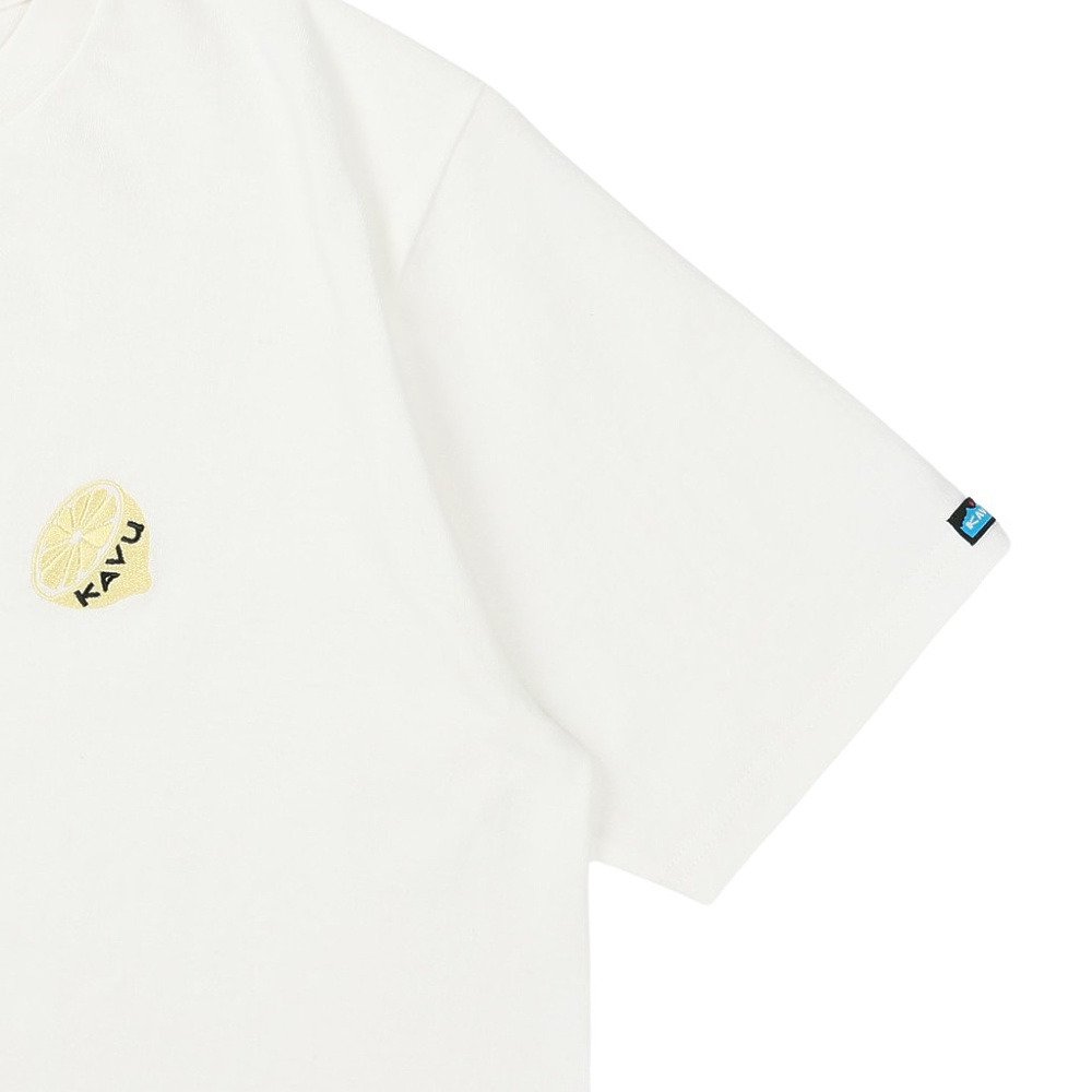KAVU（KAVU）（メンズ）ワンポイント レモン Tシャツ 19822426WHT