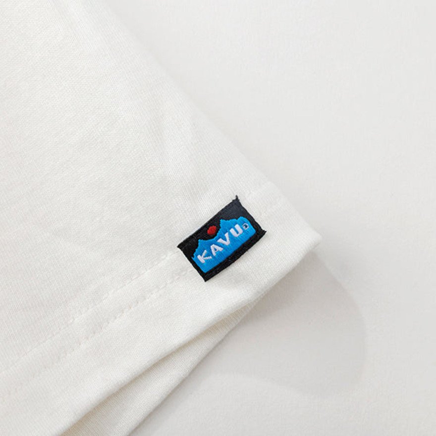 KAVU（KAVU）（メンズ）半袖 Tシャツ ワンポイント パイナップル 19822427WHT