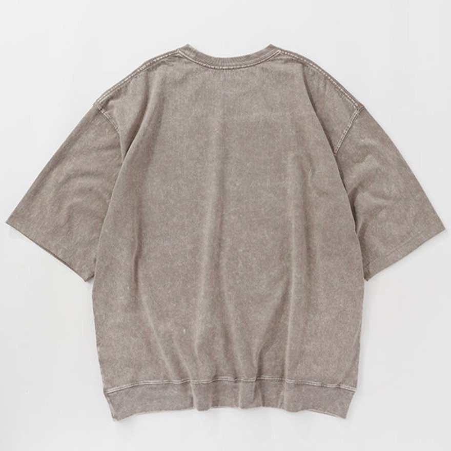 KAVU（KAVU）（メンズ）半袖 Tシャツ ケミカルウォッシュ グレージュ 19822438