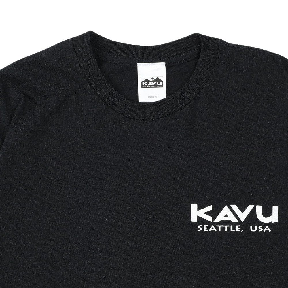 KAVU（KAVU）（メンズ）イベントTシャツ 19822470BLK