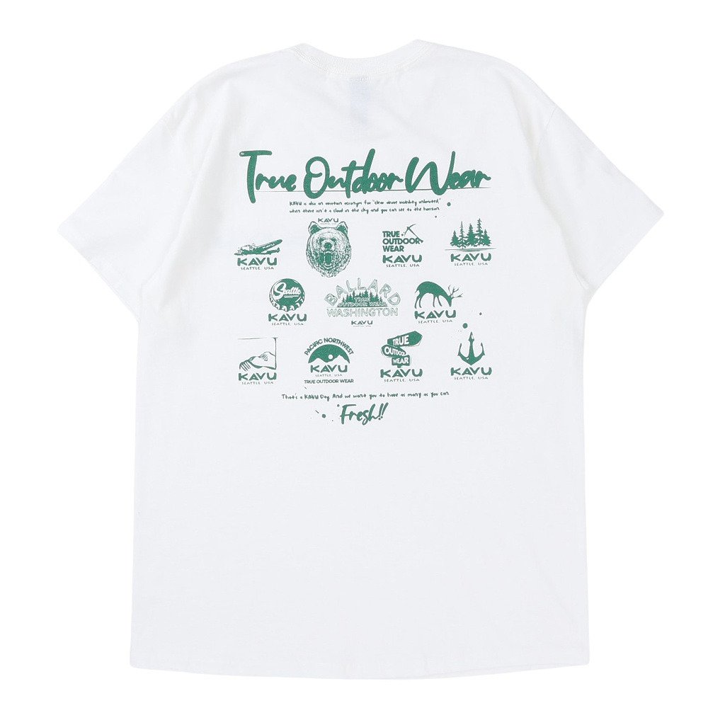 KAVU（KAVU）（メンズ）イベントTシャツ 19822470WHT