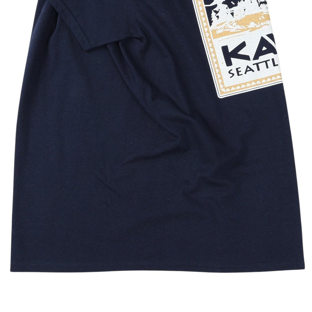 KAVU（KAVU）（メンズ）スタンプ 2CTシャツ 19822474NVY