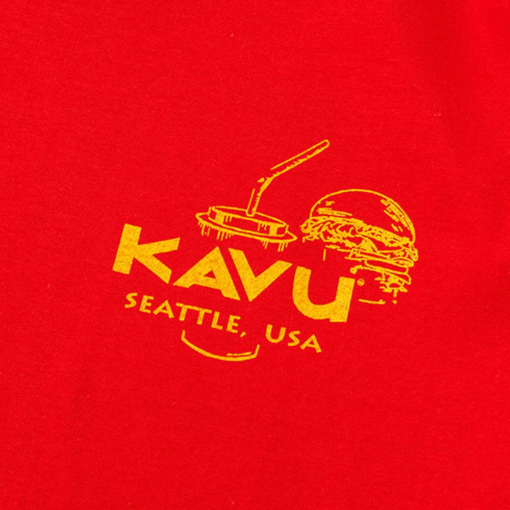 KAVU（KAVU）（メンズ）半袖 Tシャツ ポテト 19822479Red