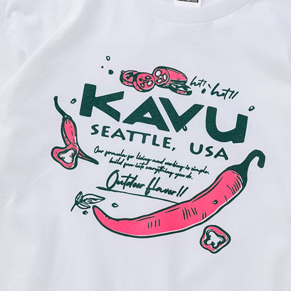 KAVU（KAVU）（メンズ）チリペッパー Tシャツ 19822480WHT