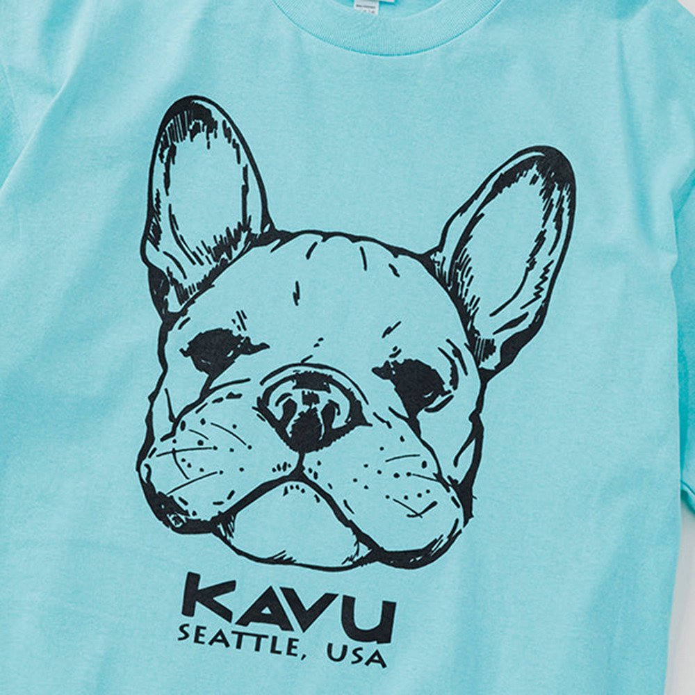 KAVU（KAVU）（メンズ）22 ドッグ Tシャツ 19822484Celadon