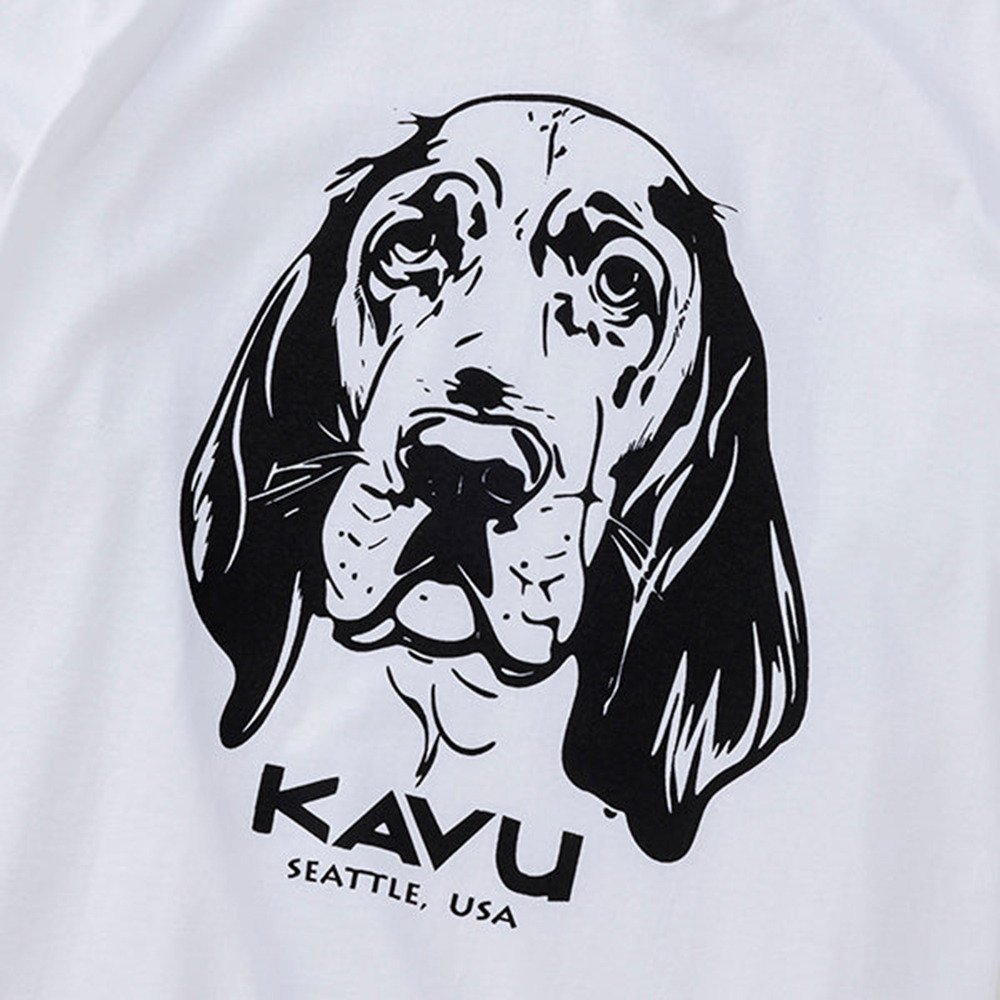 KAVU（KAVU）（メンズ）26 ドッグ Tシャツ 19822486WHT