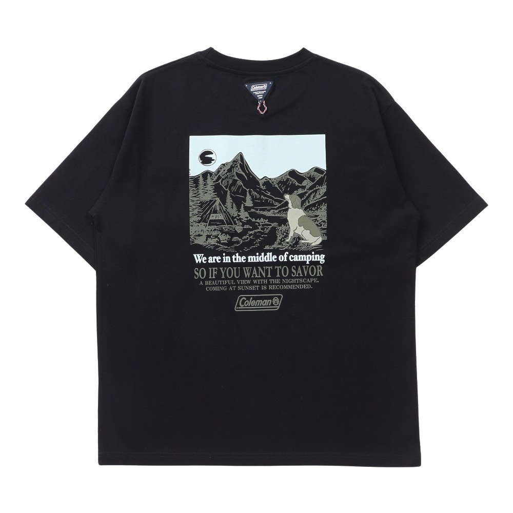 コールマン（Coleman）（メンズ）ドッグマウンテンTシャツ X5631A BLK