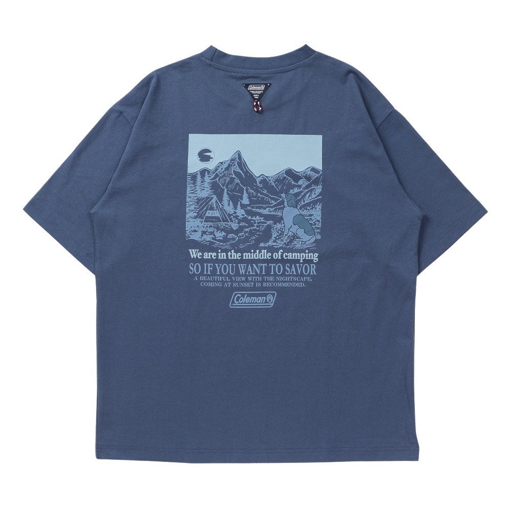 コールマン（Coleman）（メンズ）ドッグマウンテンTシャツ X5631A NVY