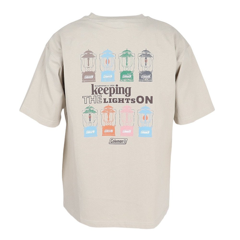 コールマン（Coleman）（メンズ）カラーランタンTシャツ X5632A BEG