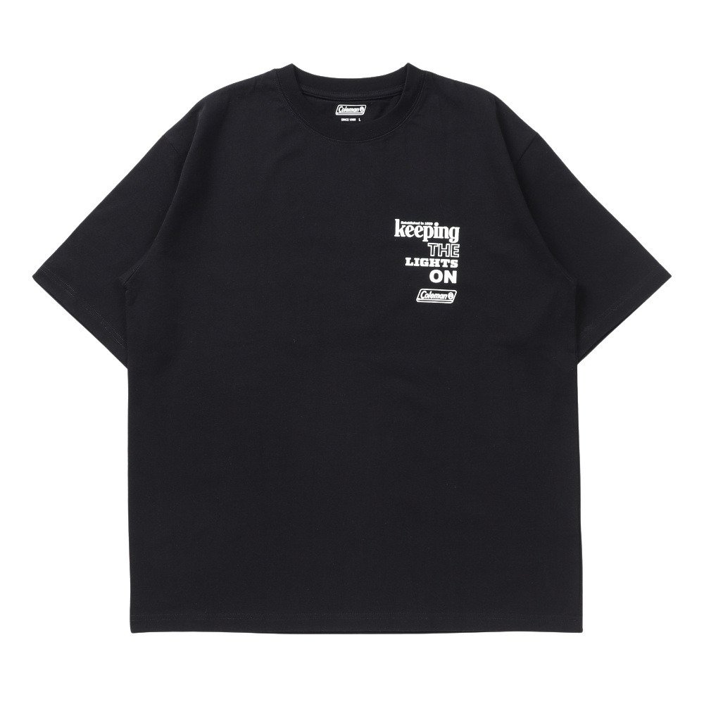 コールマン（Coleman）（メンズ）カラーランタンTシャツ X5632A BLK