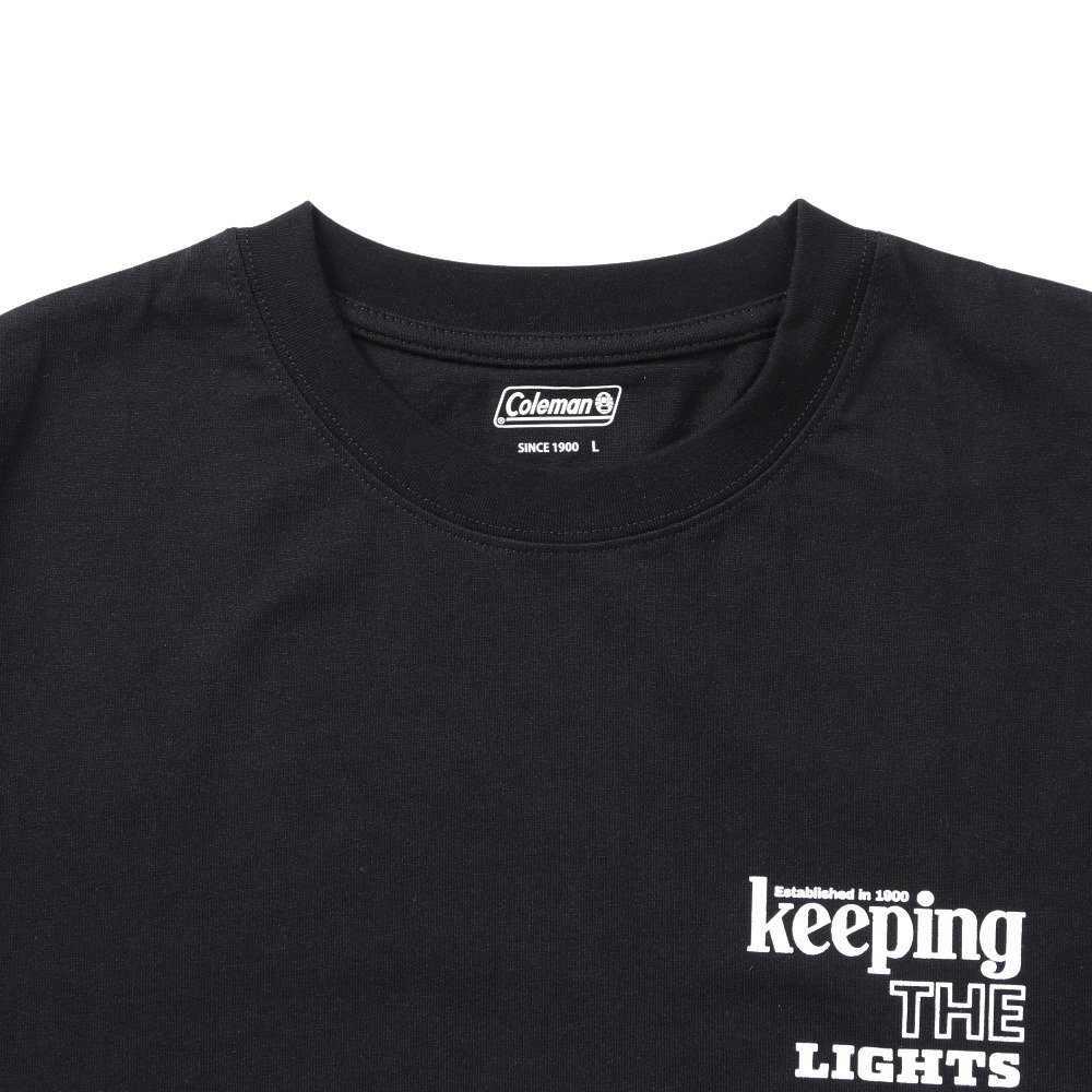 コールマン（Coleman）（メンズ）カラーランタンTシャツ X5632A BLK