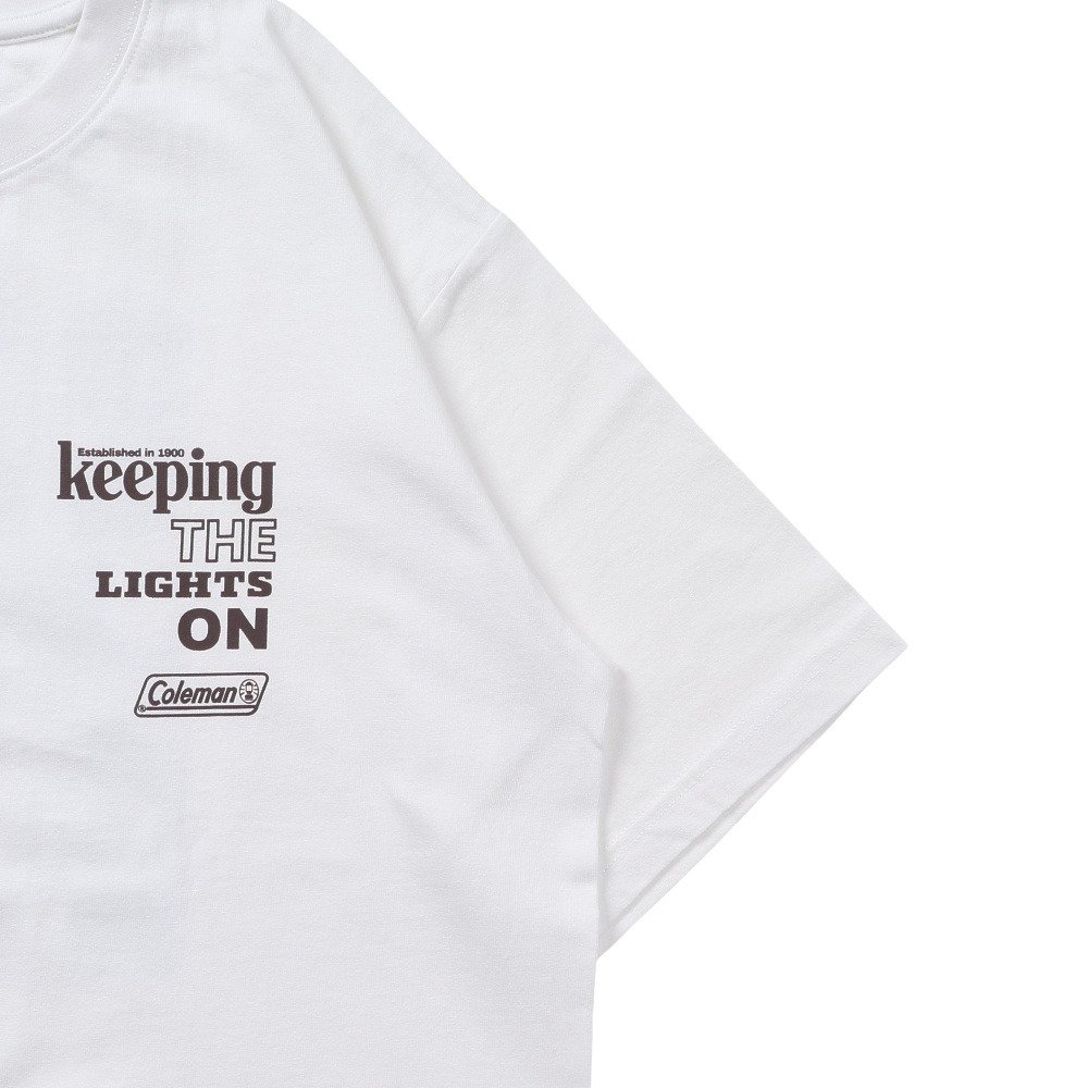 コールマン（Coleman）（メンズ）カラーランタンTシャツ X5632A WHT