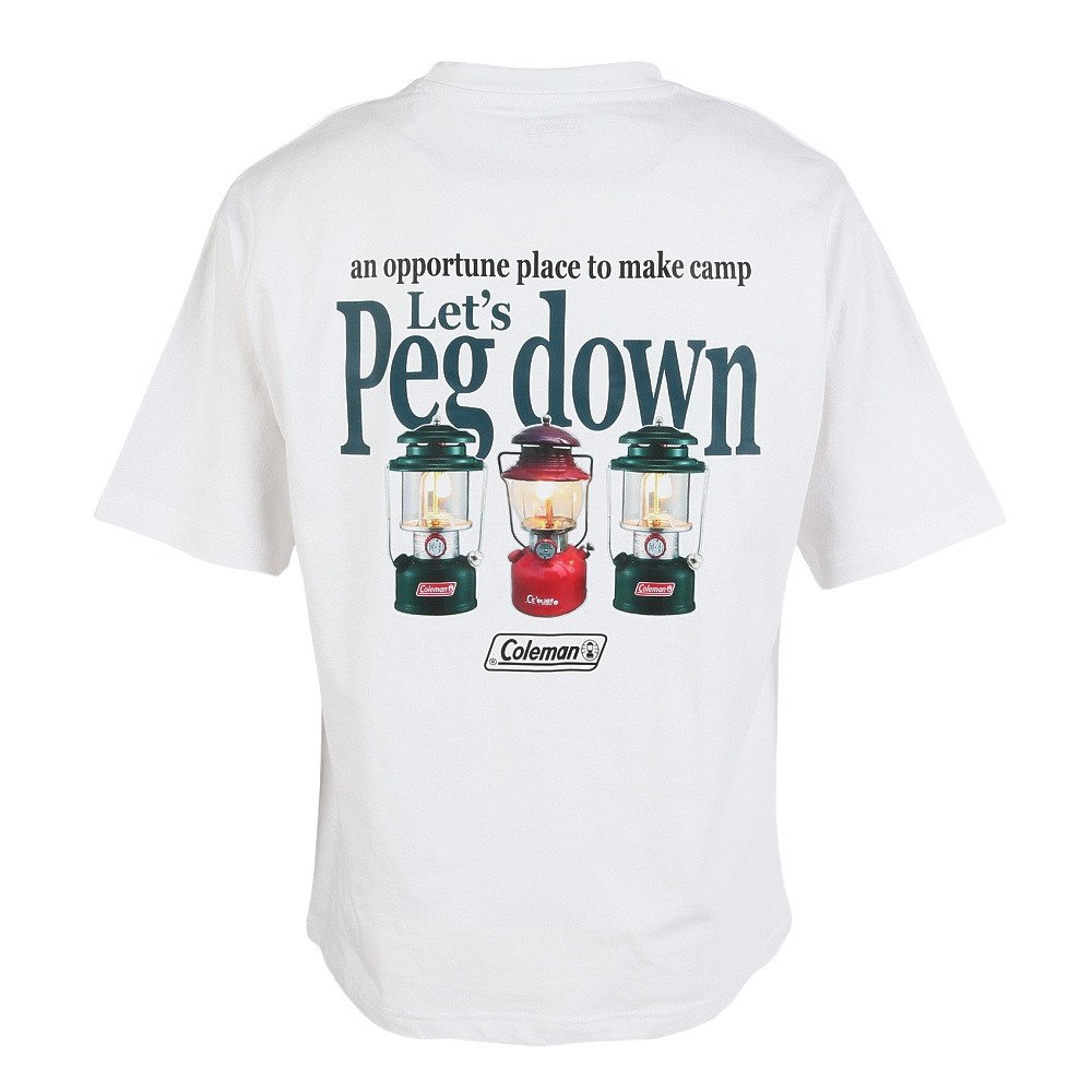 コールマン（Coleman）（メンズ）フォト ランタン 半袖Tシャツ X5633A WHT