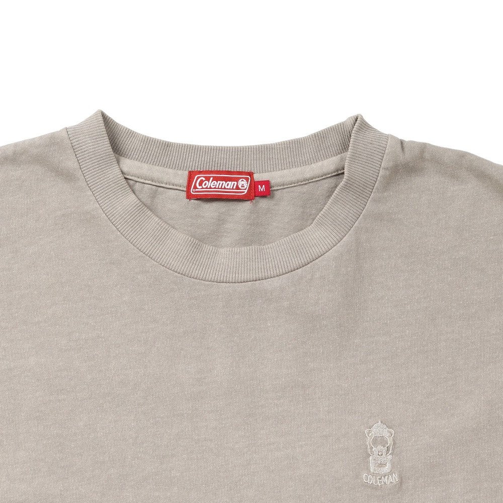 コールマン（Coleman）（メンズ）PGM ロゴプリントTシャツ X5637A BEG