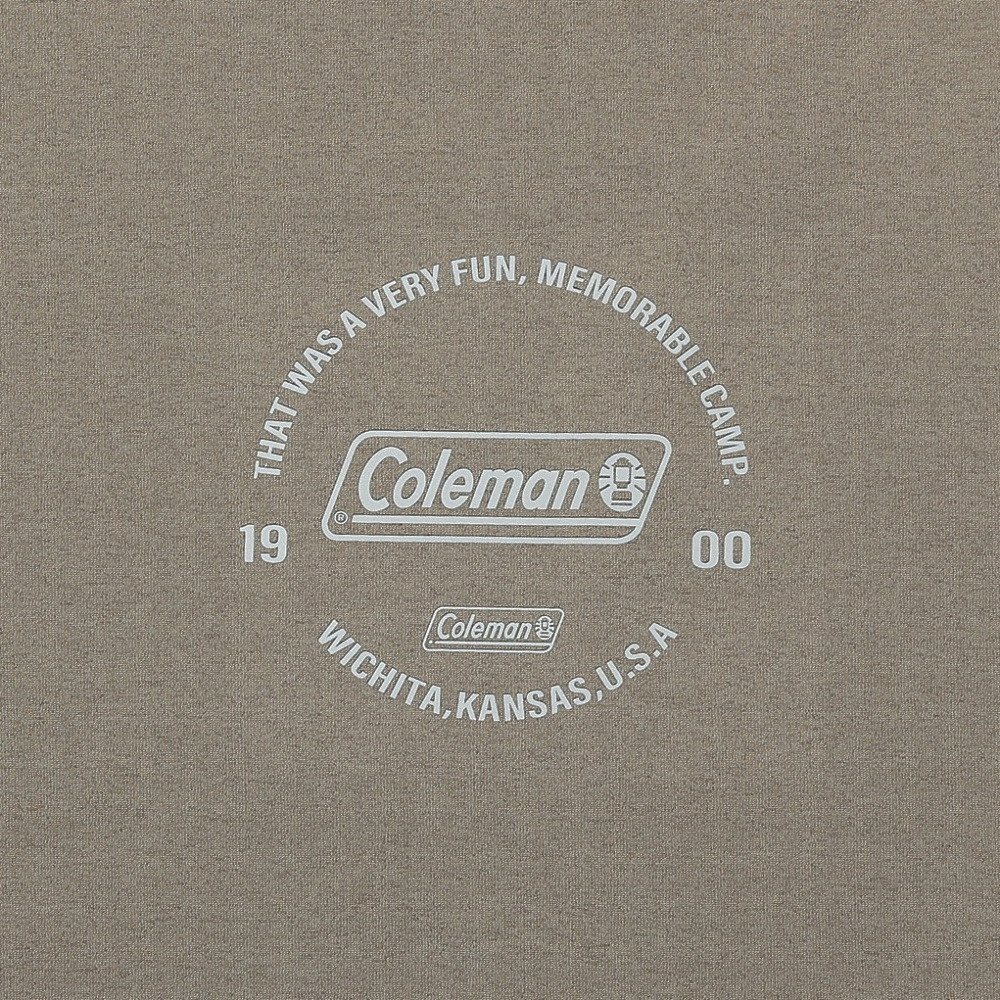 コールマン（Coleman）（メンズ）レタリングラッシュTシャツ X563AA BEG