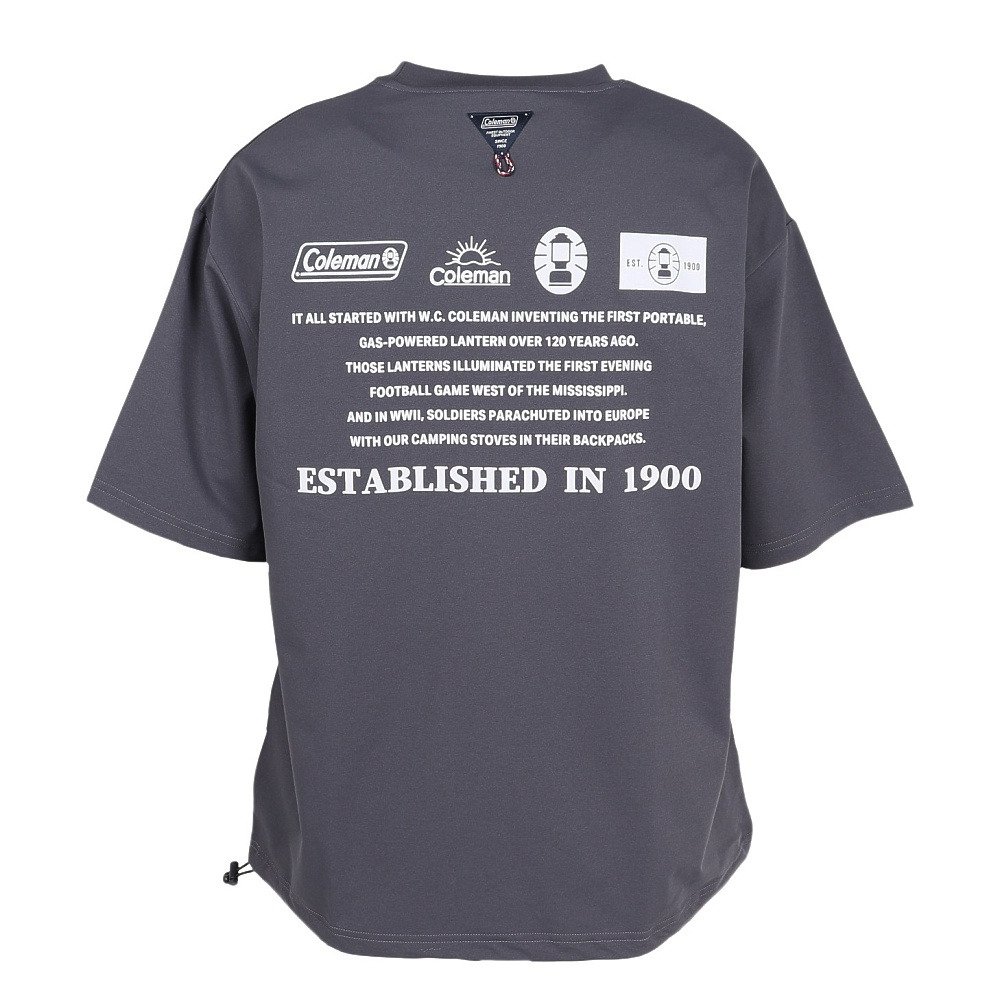 コールマン（Coleman）（メンズ）レタリングラッシュ半袖Tシャツ