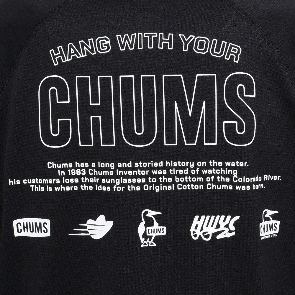 チャムス（CHUMS）（メンズ）エアトレイルチャムススポーツTシャツ CH01-2707-K001