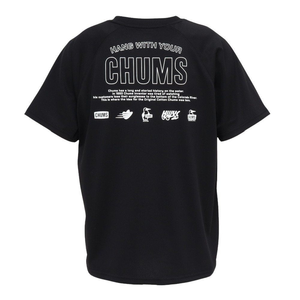 チャムス（CHUMS）（メンズ）エアトレイルチャムススポーツTシャツ CH01-2707-K001