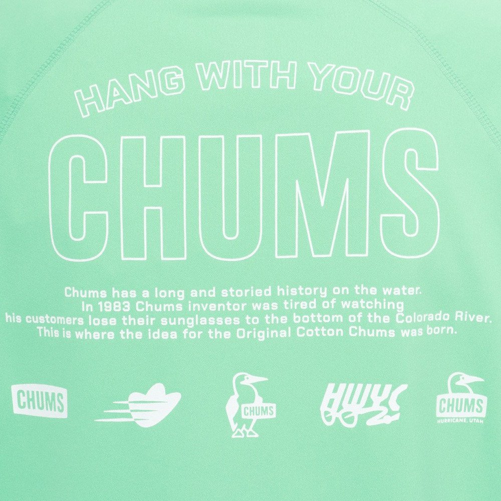 チャムス（CHUMS）（メンズ）エアトレイルチャムススポーツTシャツ CH01-2707-M055