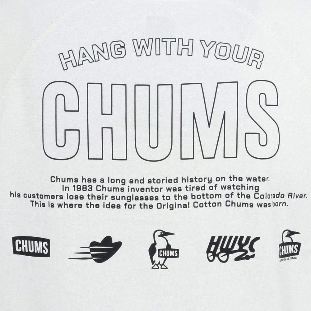 チャムス（CHUMS）（メンズ）エアトレイルチャムススポーツTシャツ CH01-2707-W001