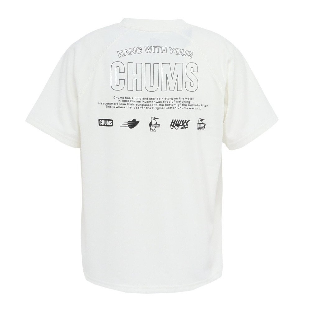 チャムス（CHUMS）（メンズ）エアトレイルチャムススポーツTシャツ CH01-2707-W001