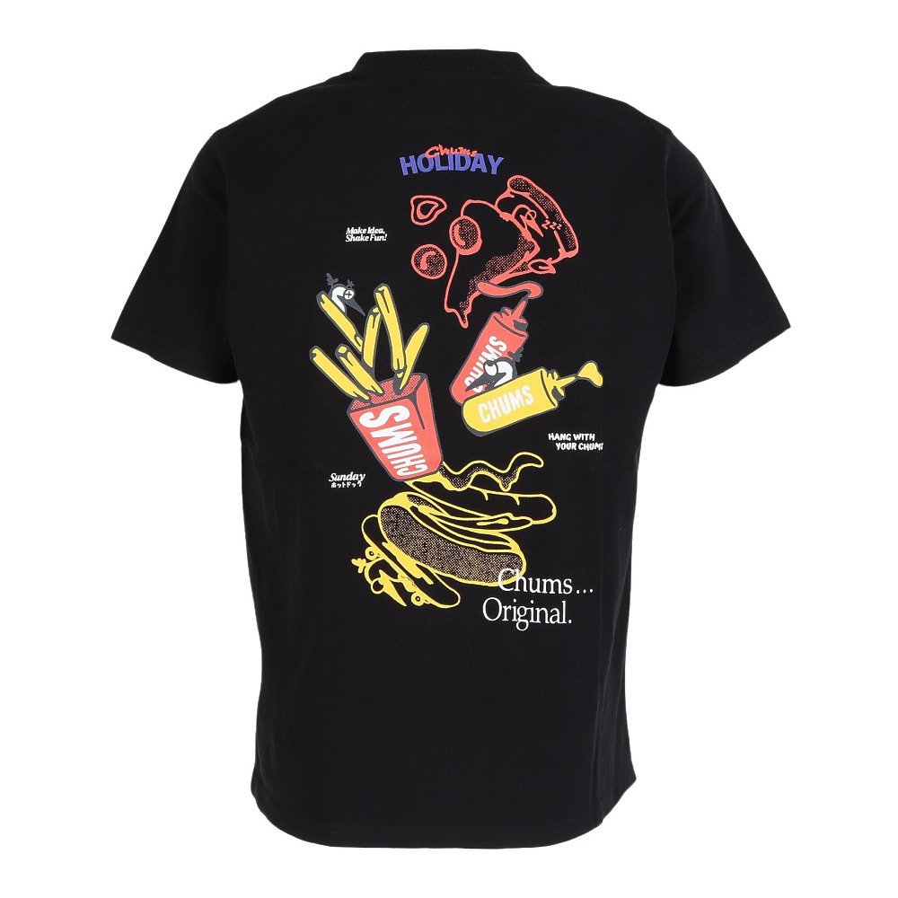 チャムス（CHUMS）（メンズ）アンチバグファストフードポケットTシャツ CH01-2715-K001