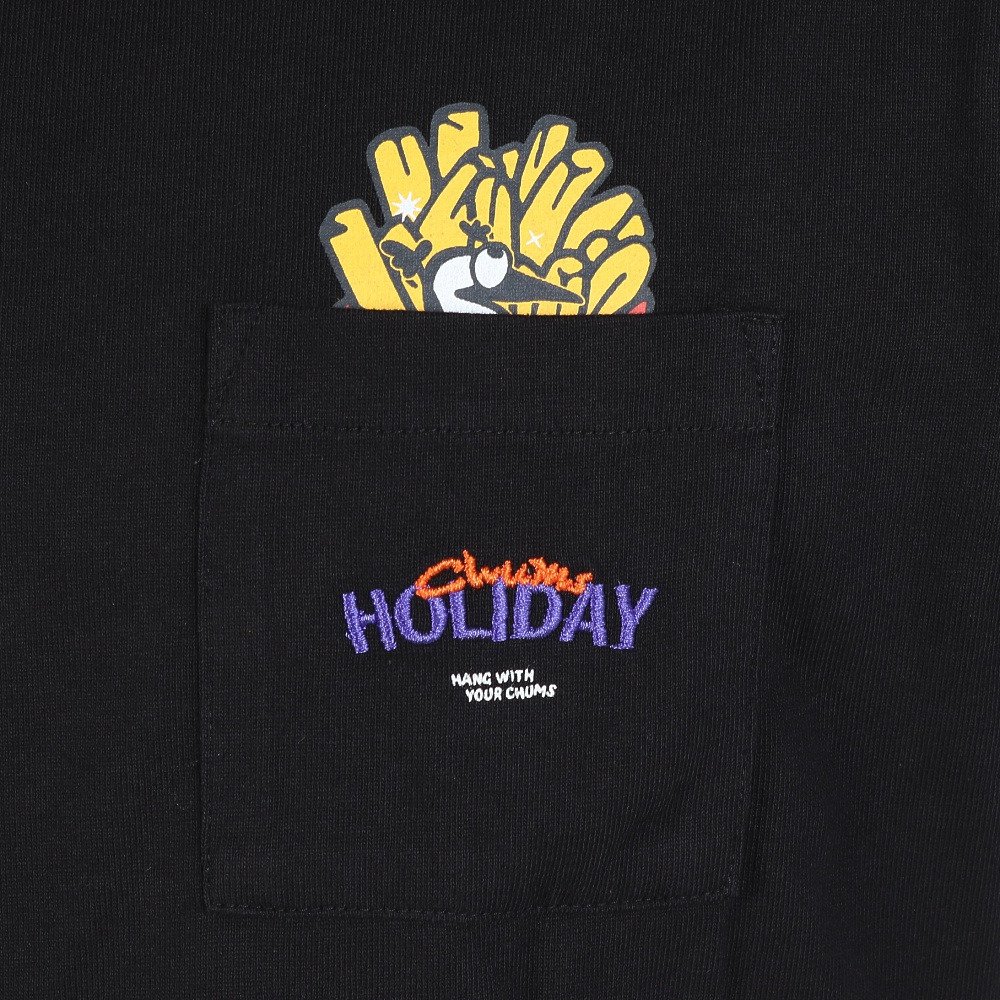 チャムス（CHUMS）（メンズ）アンチバグファストフードポケットTシャツ CH01-2715-K001