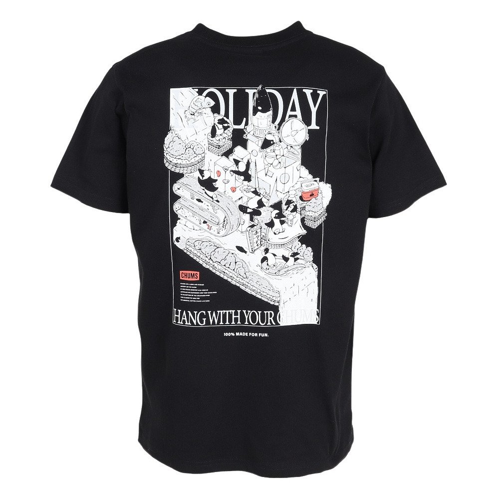 チャムス（CHUMS）（メンズ）アンチバグチャムスホリデーTシャツ CH01-2716-K001