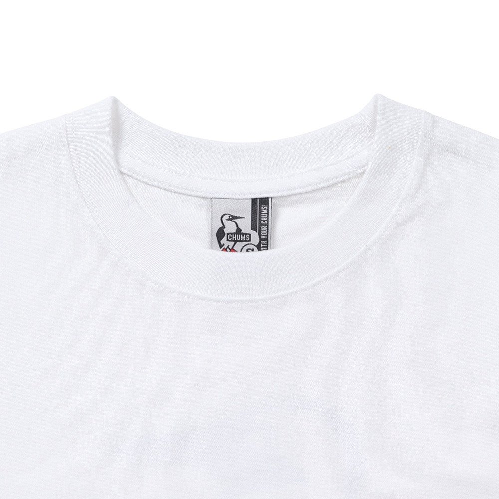 チャムス（CHUMS）（メンズ）ブービーロゴ Tシャツ CH01-2737-W001