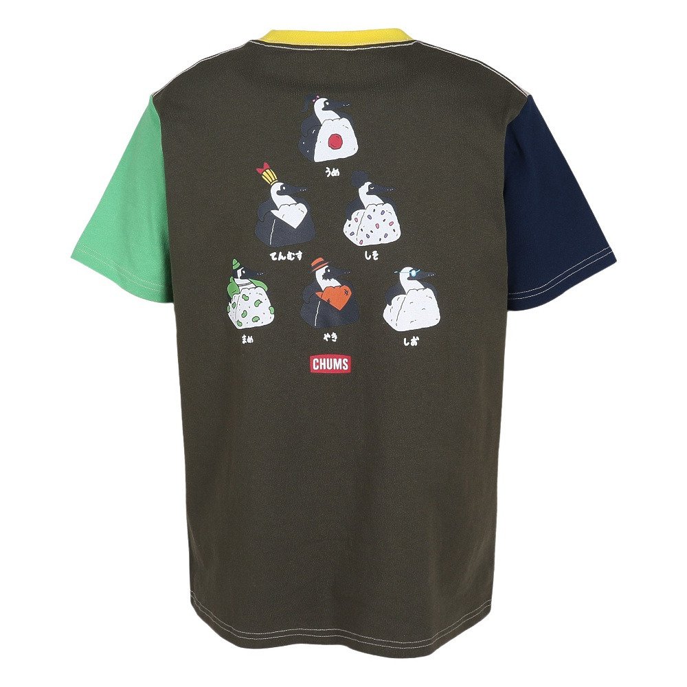 チャムス（CHUMS）（メンズ）ブービーオニギリフレンズTシャツ CH01-2743-C086