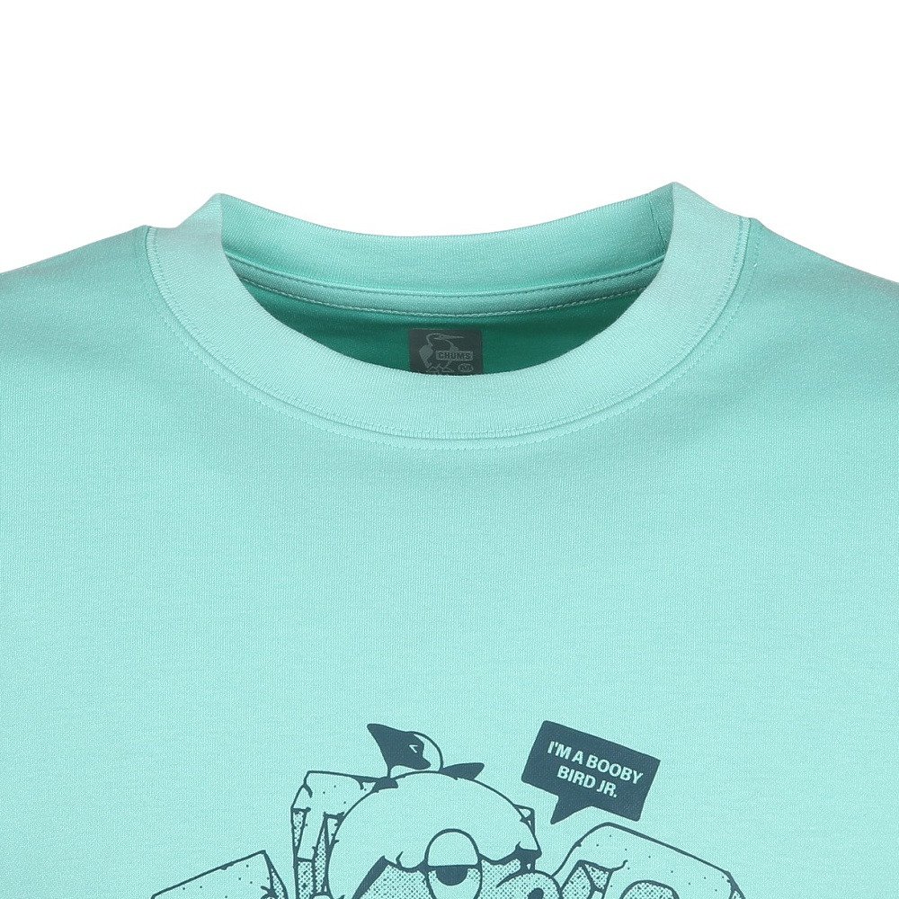 チャムス（CHUMS）（メンズ）コットンドライチャムスダイナソーTシャツ CH01-2757-M055