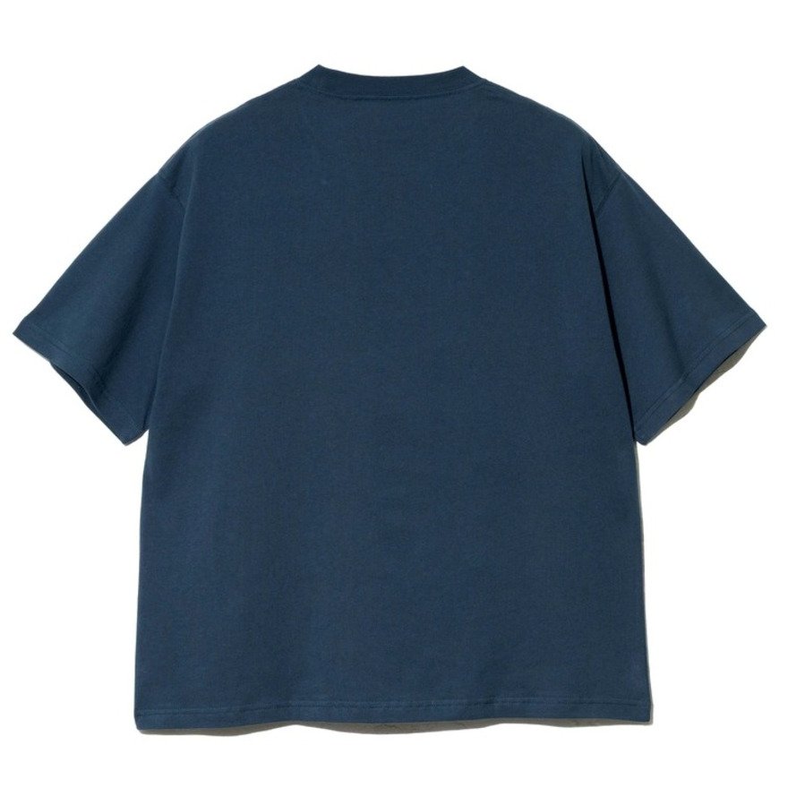 ゴースローキャラバン（GOSLOWCARAVAN）（メンズ）半袖 ラーメンクマ Tシャツ 361917 NAV