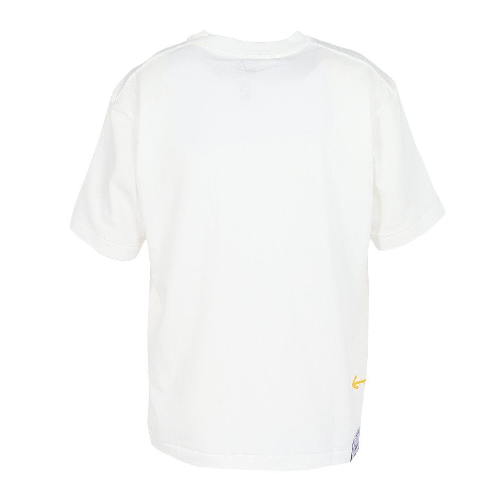 ゴースローキャラバン（GOSLOWCARAVAN）（メンズ、レディース）RAY綿 猫と麦酒 半袖Tシャツ 猫生乾杯 362616 WHT