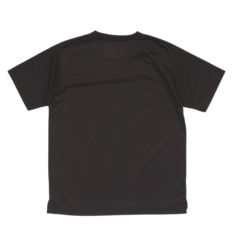 ゴースローキャラバン（GOSLOWCARAVAN）（メンズ、レディース）Drymix 海猫 半袖Tシャツ 365601 BLK