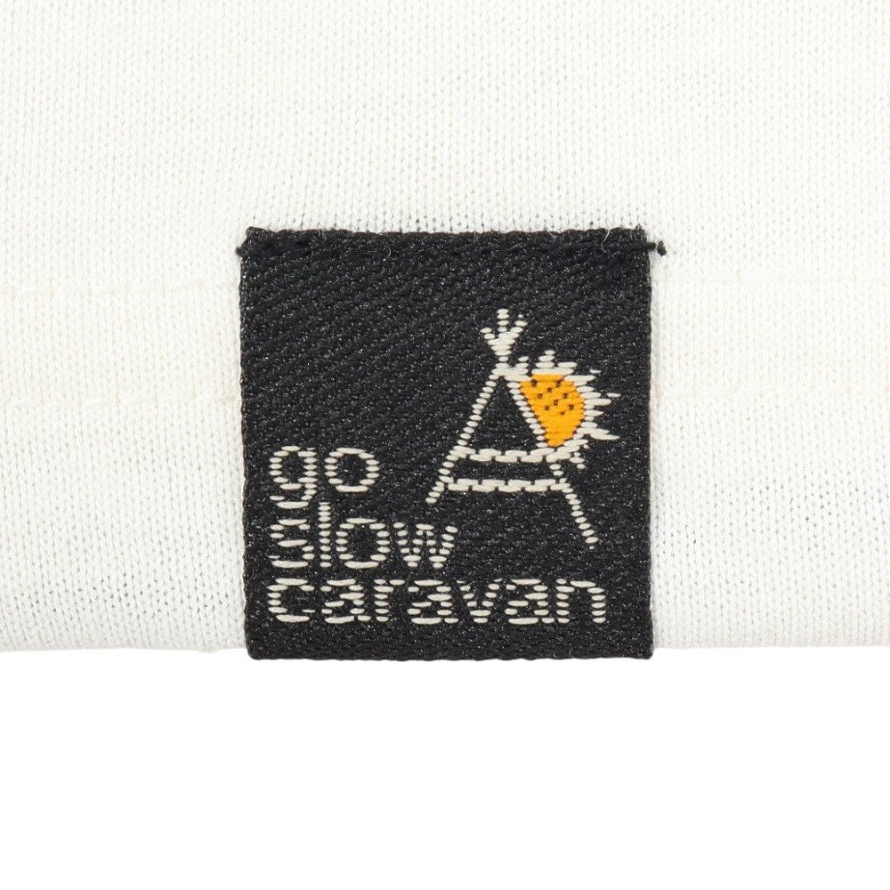 ゴースローキャラバン（GOSLOWCARAVAN）（メンズ）Drymix GIVE ME BEER ビッグ 半袖Tシャツ 365603 IVY