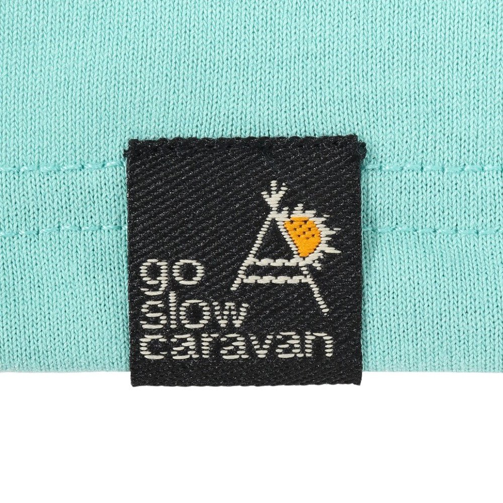 ゴースローキャラバン（GOSLOWCARAVAN）（メンズ）Drymix GIVE ME BEER ビッグ 半袖Tシャツ 365603 MNT