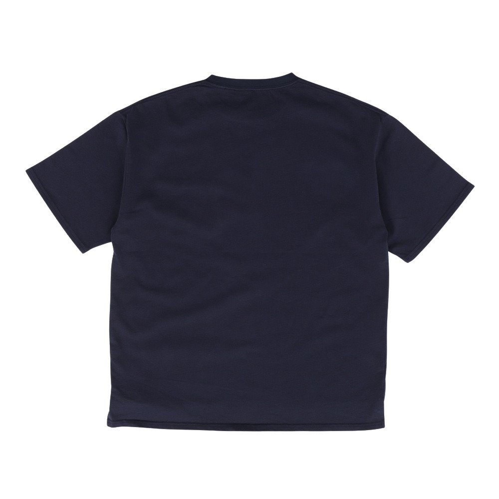 ゴースローキャラバン（GOSLOWCARAVAN）（メンズ）シリコンバイオ 色々ポケット刺繍 ゆったり Tシャツ 366106 NAV
