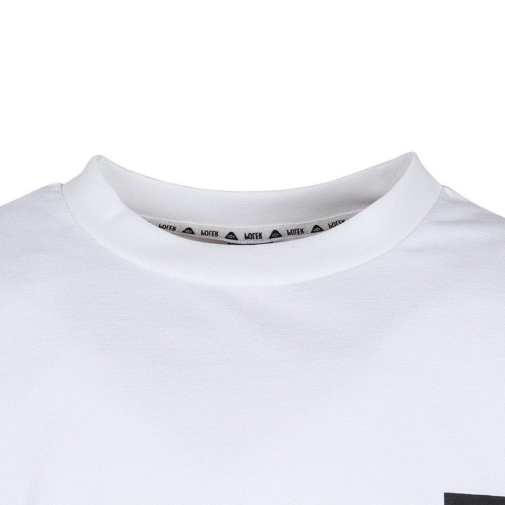 ポーラー（POLER）（メンズ）SUMMIT QUICK DRY 半袖Tシャツ 269MCV0001-WHT
