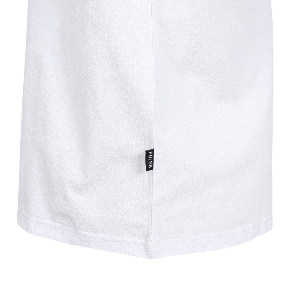 ポーラー（POLER）（メンズ）SUMMIT QUICK DRY 半袖Tシャツ 269MCV0001-WHT